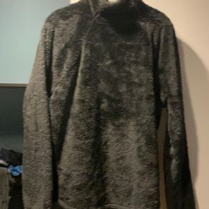 Women’s fleece mock neck coat